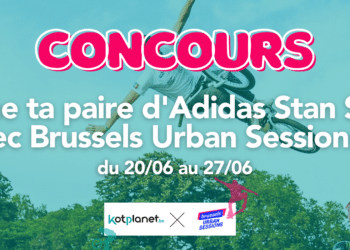– CONCOURS TERMINÉ – Gagne ta paire d’Adidas Stan Smith avec Brussels Urban Sessions !