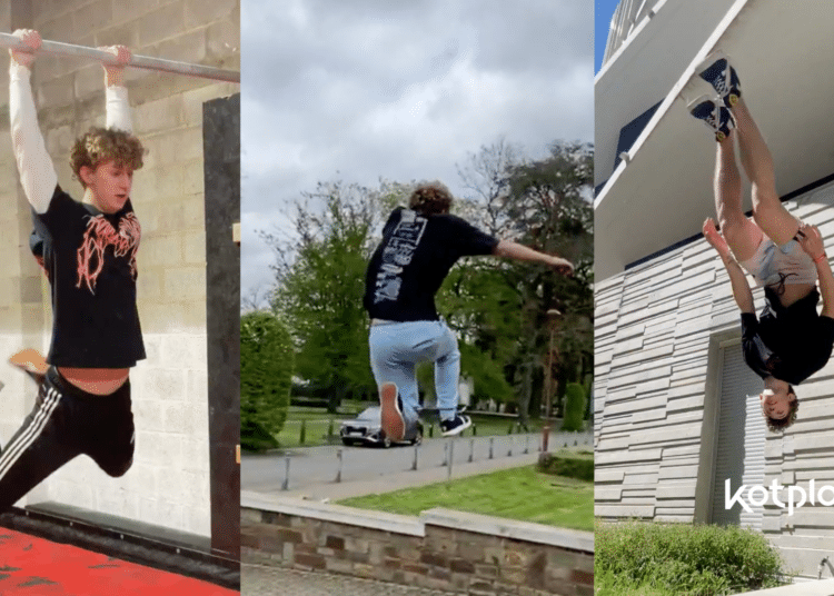 Étudiant et athlète de Parkour, découvre le profil de Maxime Knapen
