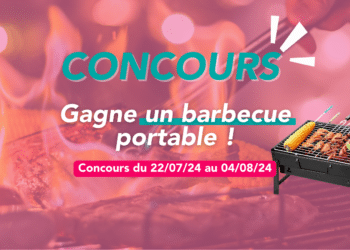 – CONCOURS TERMINÉ – Tente de gagner un barbecue portable !
