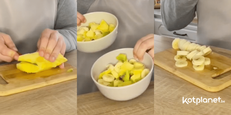 Kotplanet - Une recette légère à faire au kot la salade de fruits
