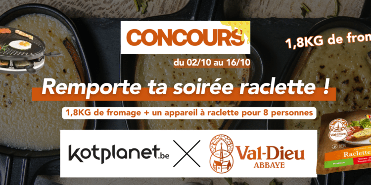 – CONCOURS TERMINÉ – Kotplanet et Terre de Fromages te font gagner ta soirée raclette !