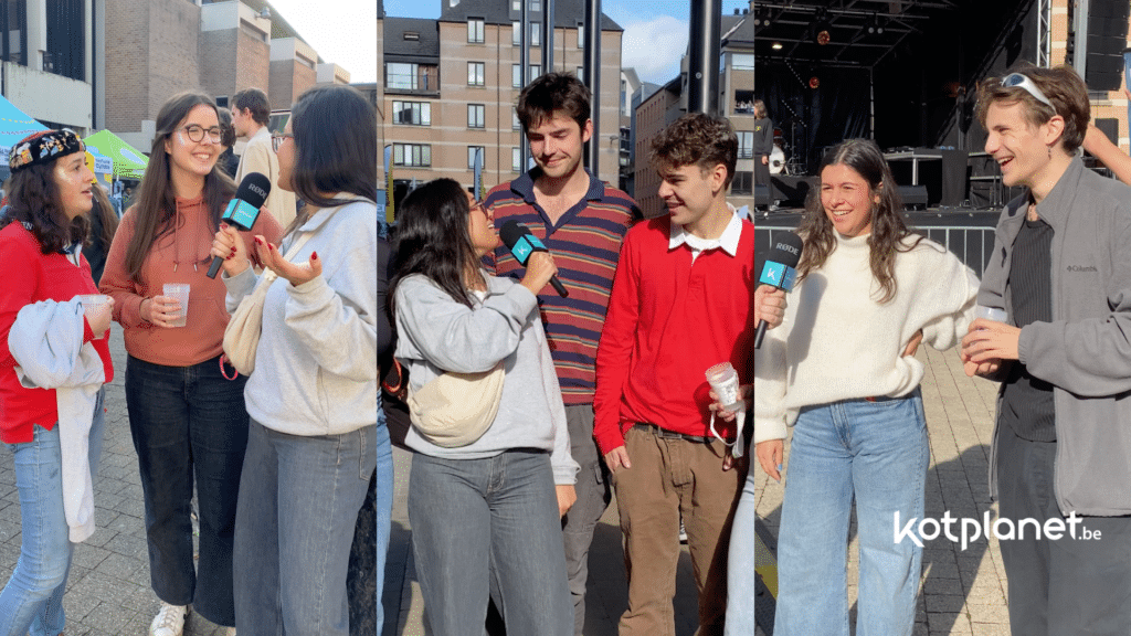Kotplanet_Retour sur la 45e édition des 24H vélo de Louvain-la-Neuve les étudiants au micro