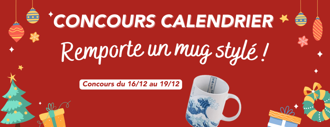 – CONCOURS TERMINÉ – Tente de remporter un mug stylé !