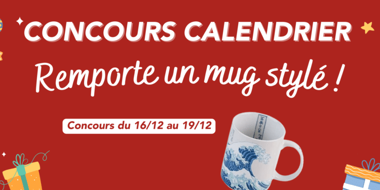 – CONCOURS TERMINÉ – Tente de remporter un mug stylé !