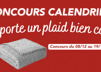 – CONCOURS TERMINÉ – Tente de remporter un plaid bien cosy !