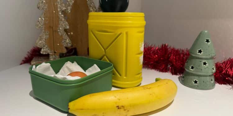 Recette du blocus : Mug cake chocolat-banane