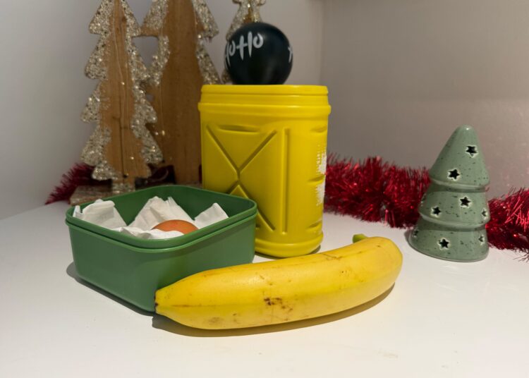 Recette du blocus : Mug cake chocolat-banane