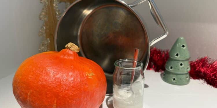 Recette du blocus : Soupe crémeuse de potiron