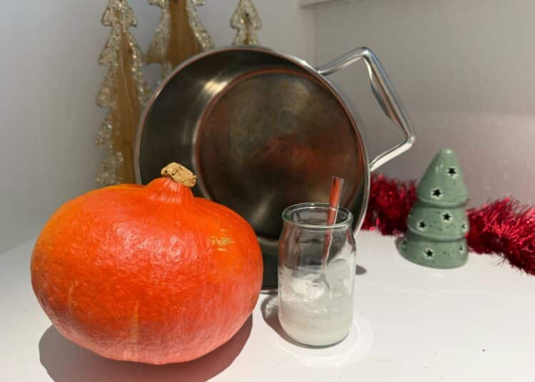 Recette du blocus : Soupe crémeuse de potiron