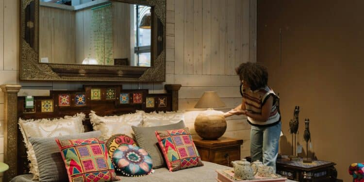 Pexels-cottonbro_studio-feille qui aménage sa chambre - 4 décorations incontournables à avoir dans ton kot