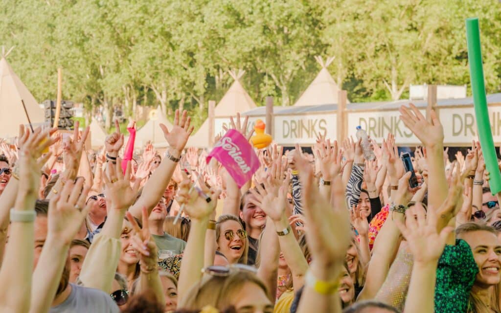 pexels-milodeckert-foule festival levant les bras- quel type de festivalier es-tu à tomorrowland
