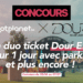 – CONCOURS TERMINÉ – Tente de gagner un duo ticket Dour Experience pour 1 jour avec parking et plus encore ! Edition 2025
