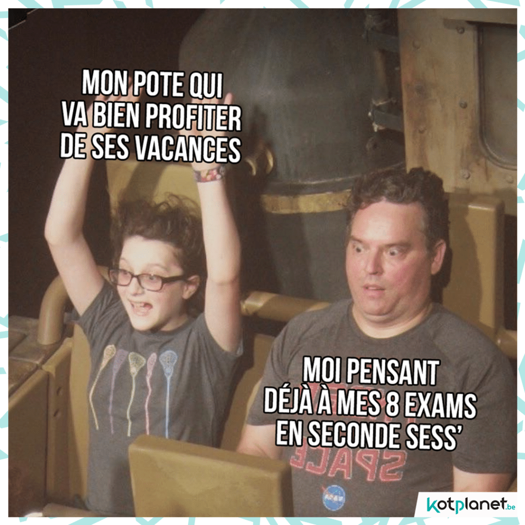 meme profite vacances pense exams seconde sess