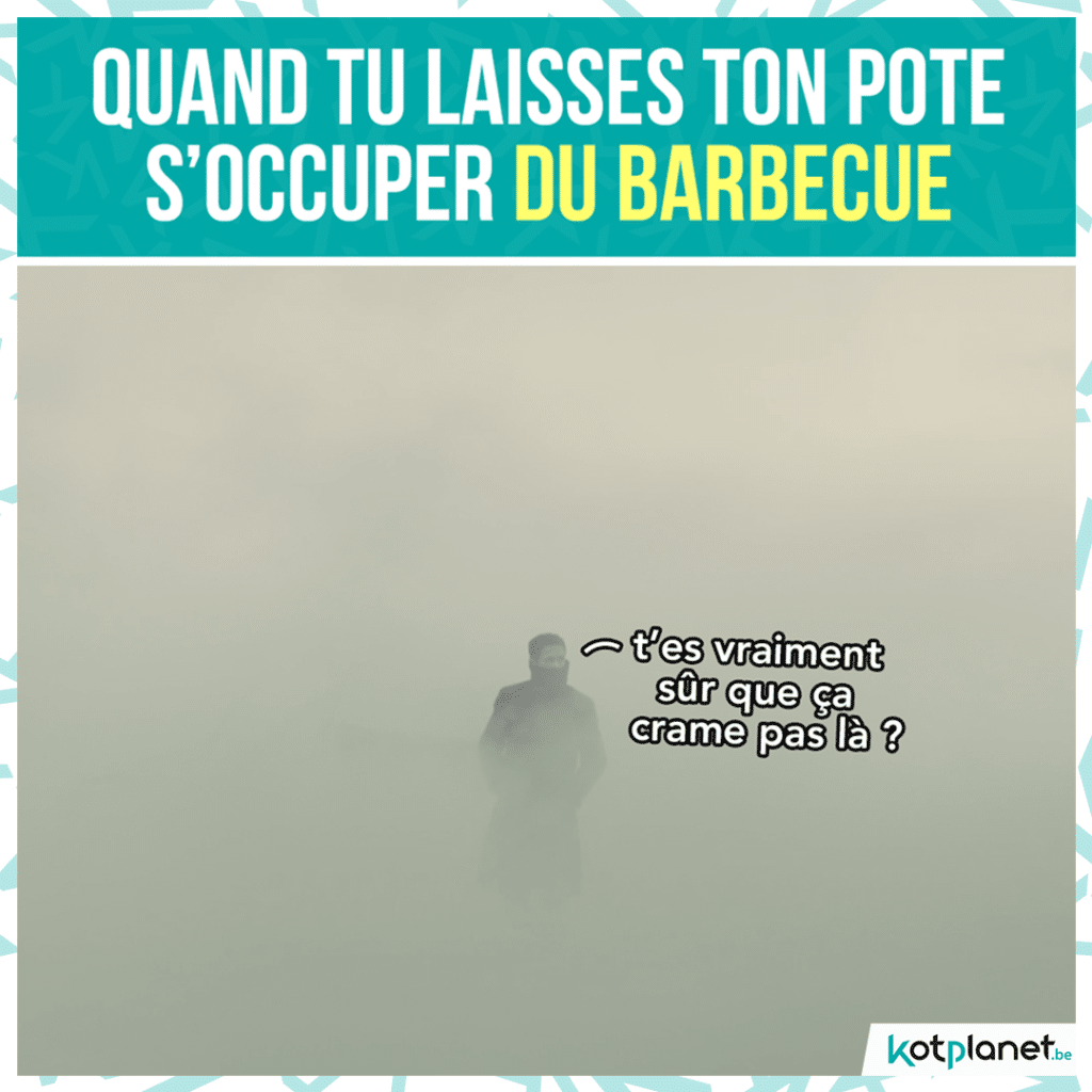 meme laisse pote barbecue