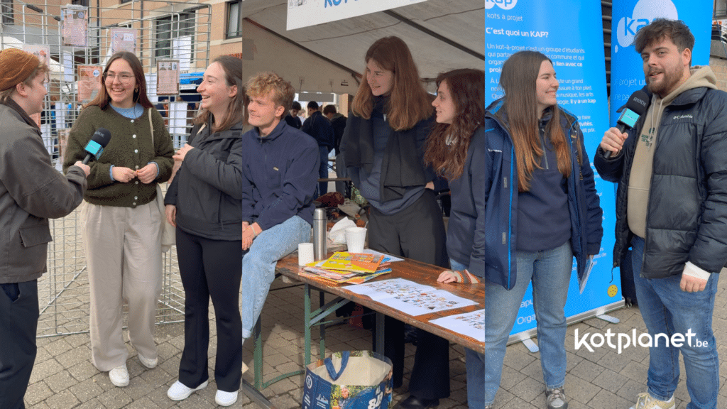 Kotplanet - La foire des kots-à-projets 2025 Kotplanet y était !