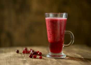 Smoothie rode vruchten