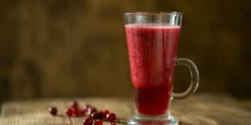 Smoothie rode vruchten