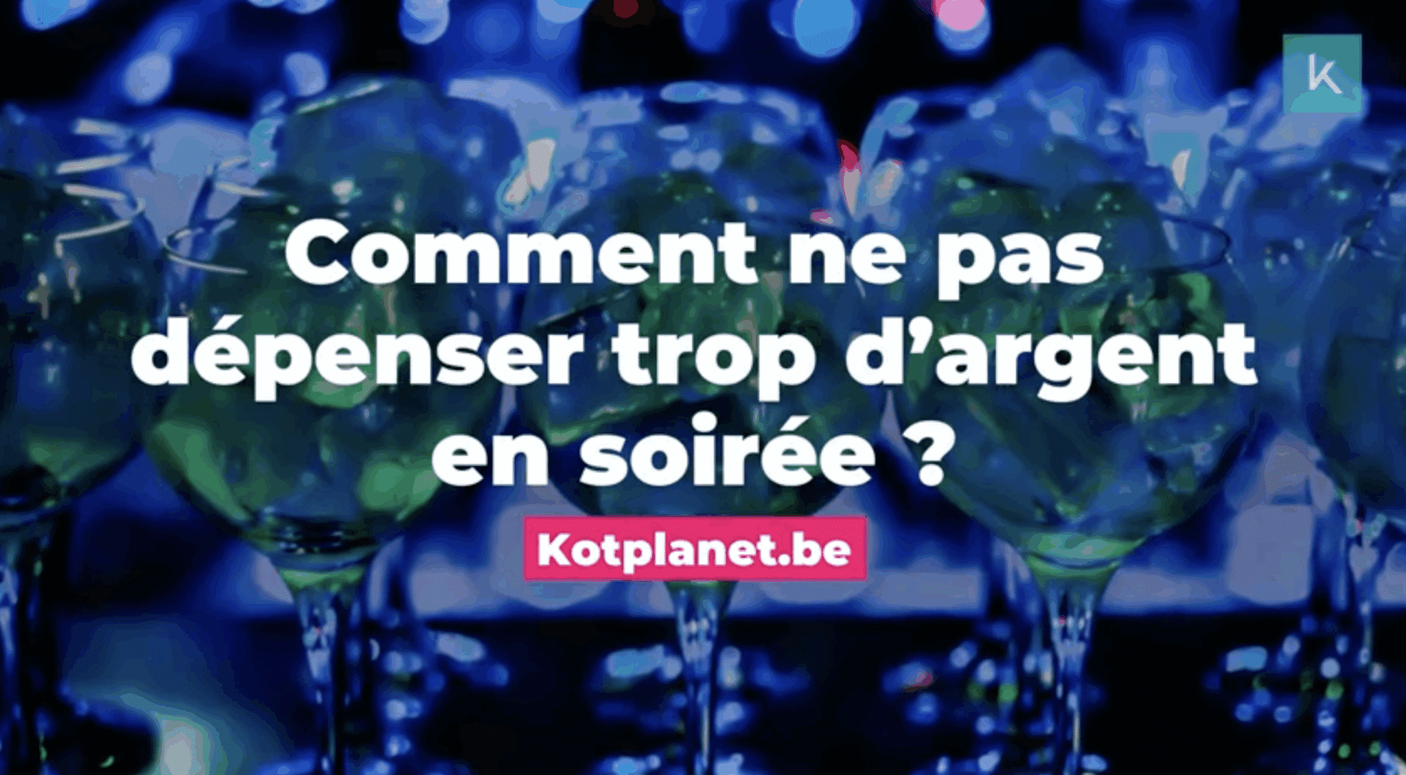 Image vidéo comment ne pas dépenser trop d'argent en soirée